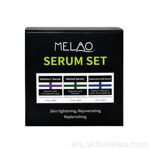 3 keping set serum retinol anti penuaan